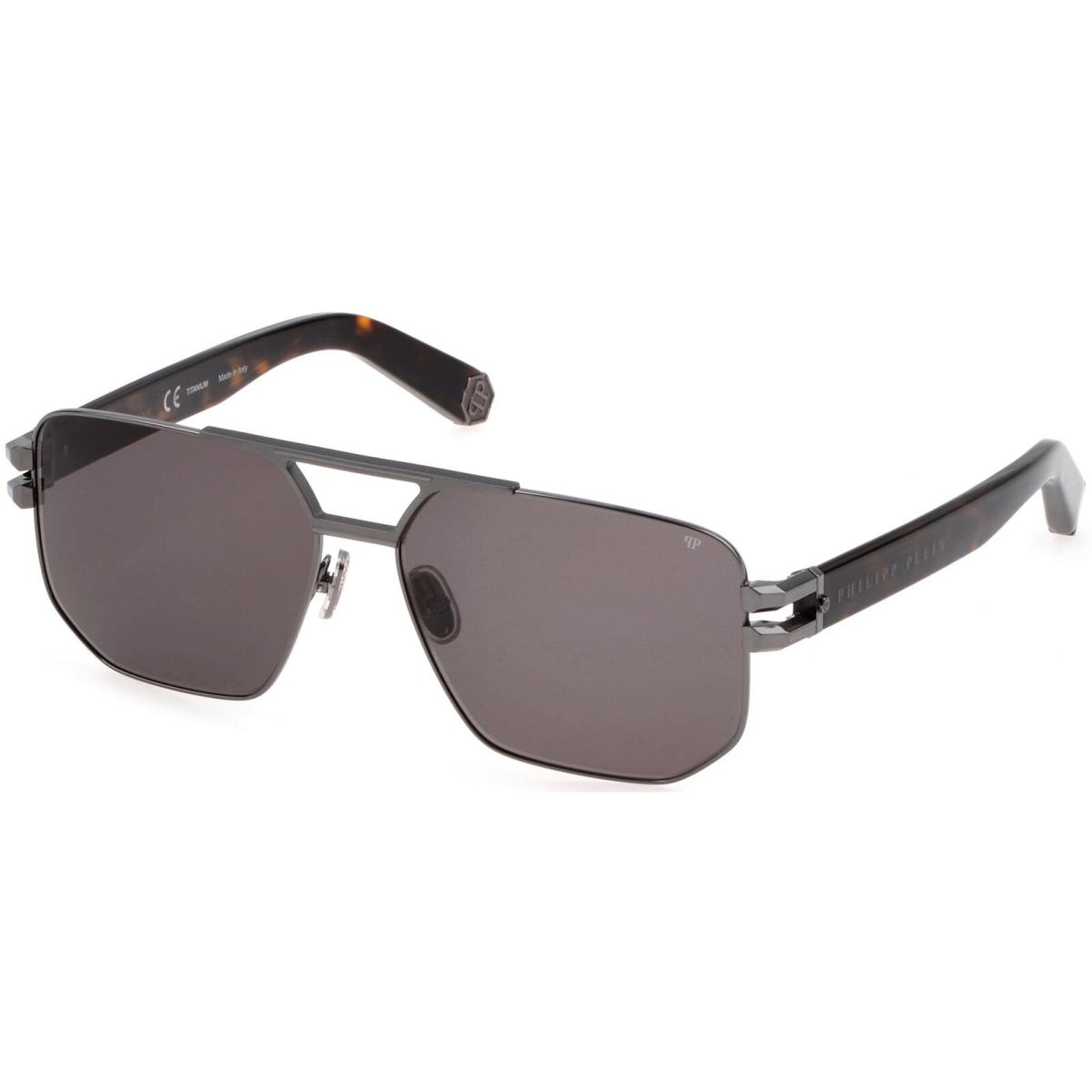 Philipp Plein Contemporary Men`s Navigator Sunglasses - SPP012M610584 - Italy