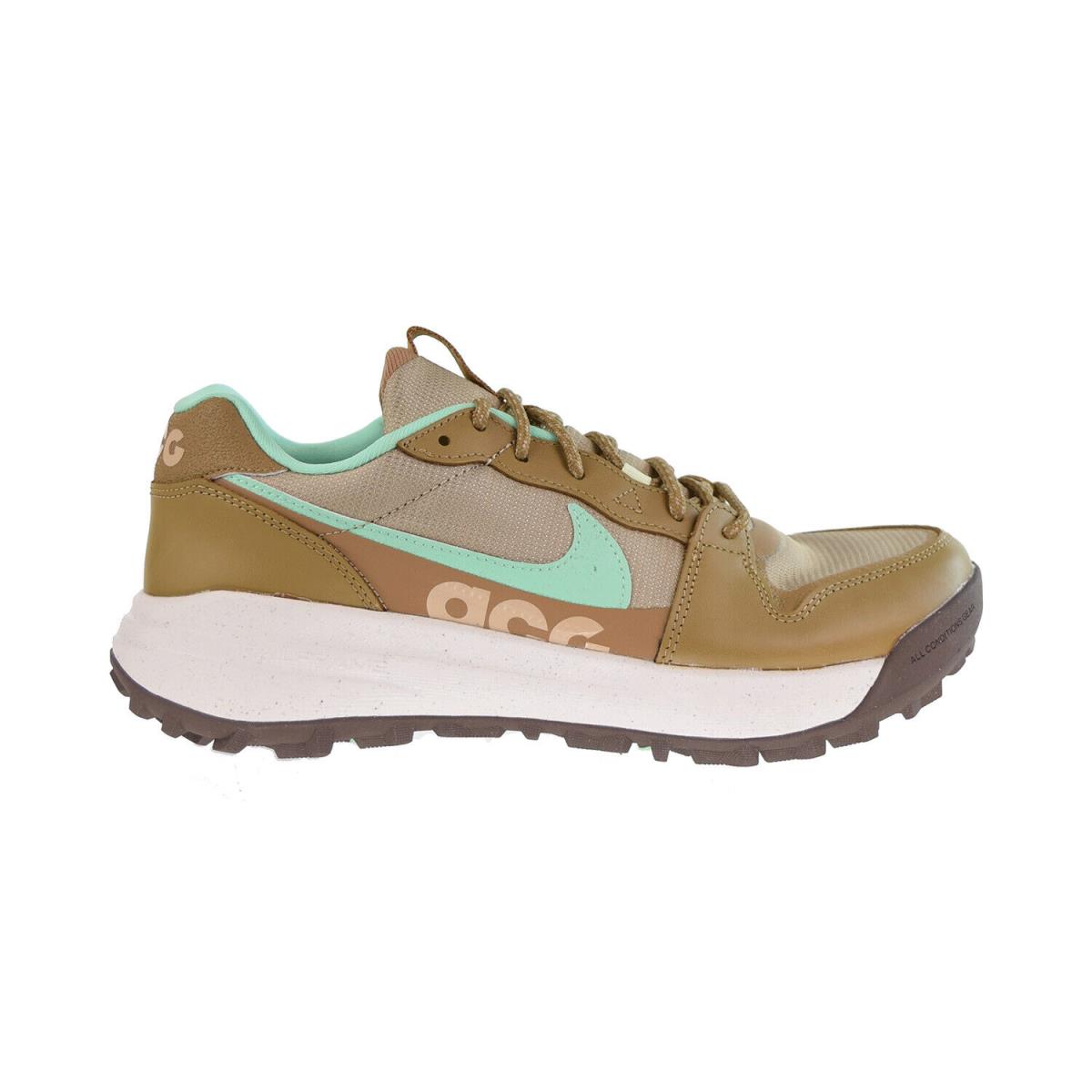 Nike Acg Lowcate Men`s Shoes Limestone-green Glow-dk Driftwood DX2256-200 - Limestone-Green Glow-Dk Driftwood