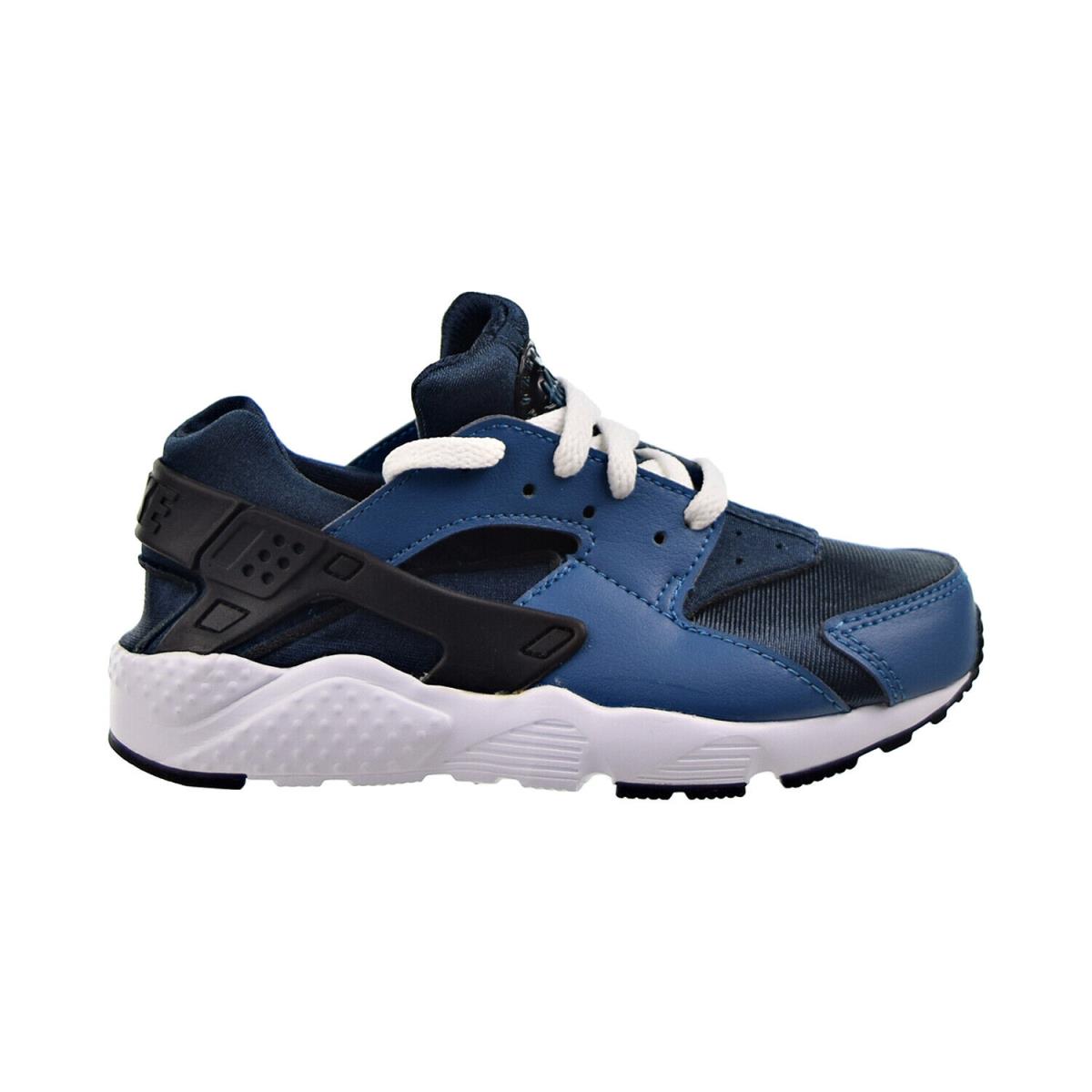 Nike Huarache Run PS Little Kids` Shoes Marina-armory Navy 704949-420 - Marina-Armory Navy-White-Black