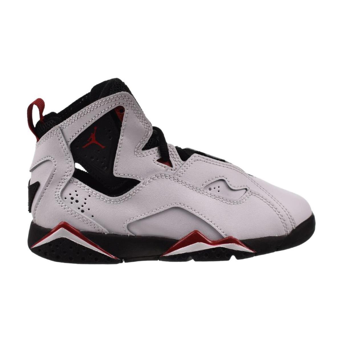 Jordan True Flight PS Little Kid`s Shoes White-black-varsity Red 343796-100 - White-Black-Varsity Red