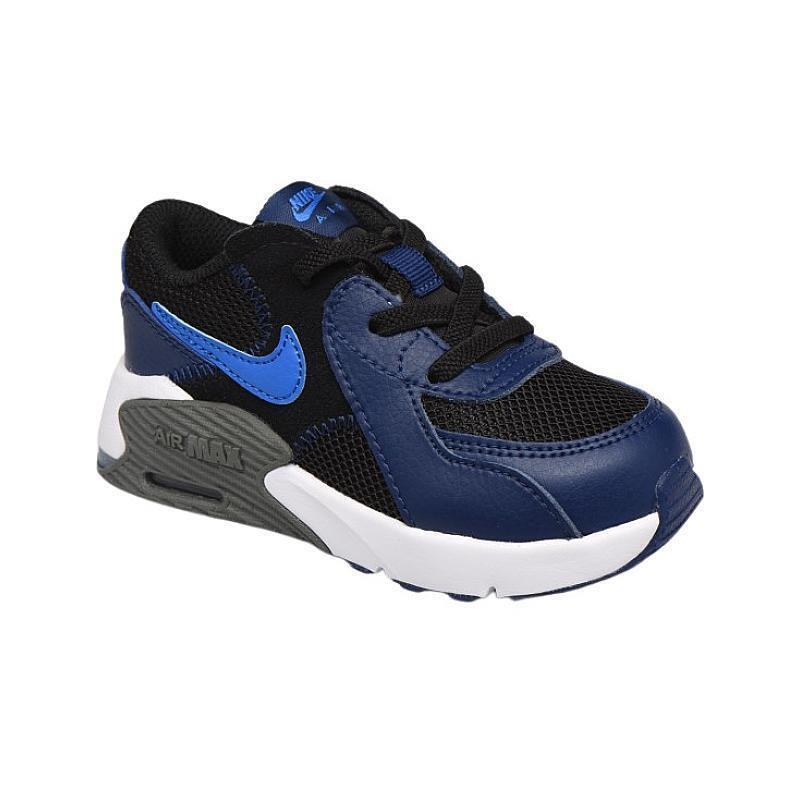 Toddler`s Nike Air Max Excee Black/signal Blue-blue Void CD6893 009