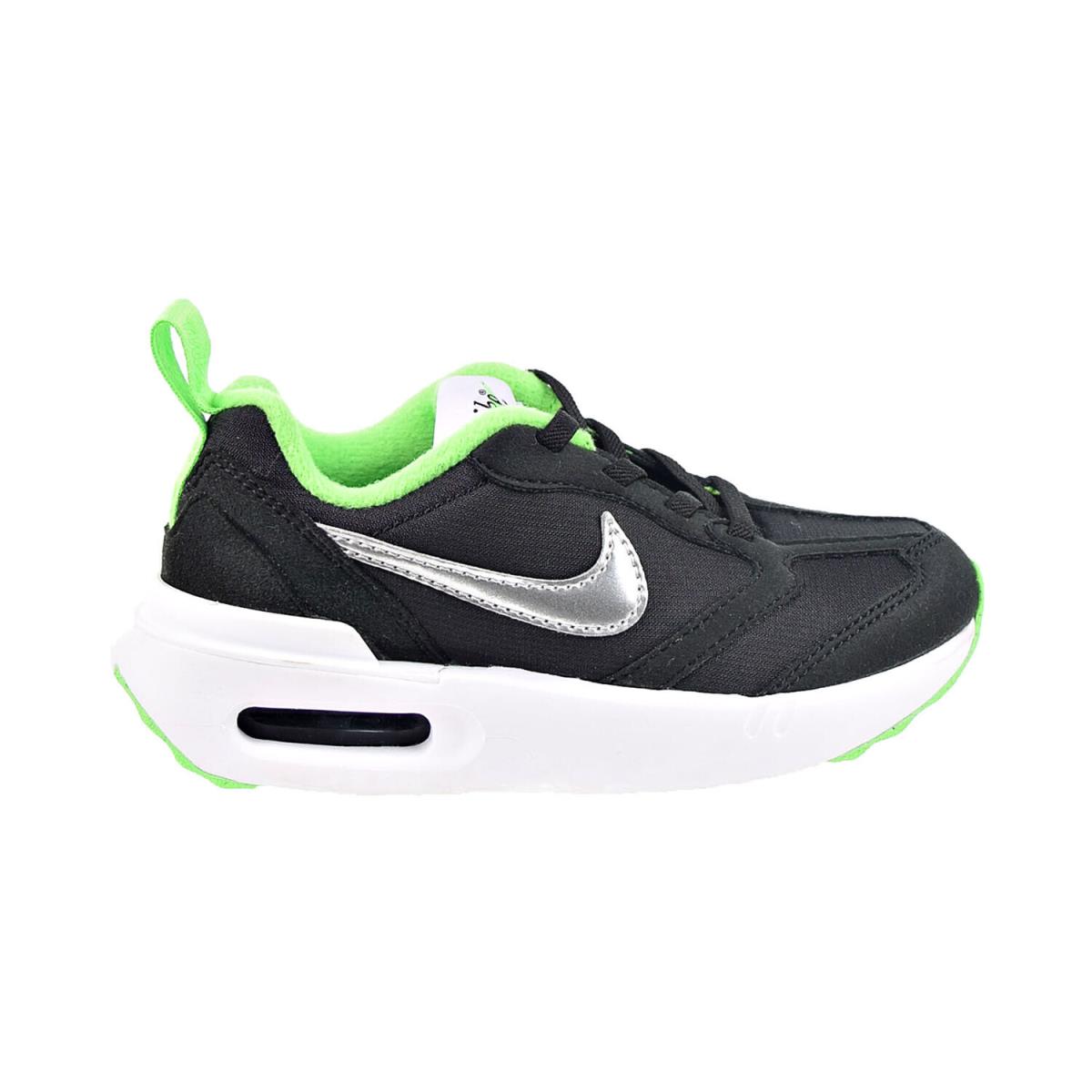 Nike Air Max Dawn PS Little Kids` Shoes Black-chrome-green Strike DC9318-001 - Black-Chrome-Green Strike