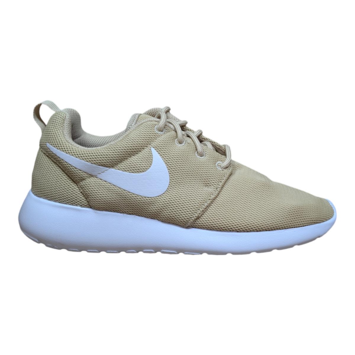 Nike Women`s Roshe One Athletic Shoes - Desert Ore/white - US Sizes - 844994-202 - Tan