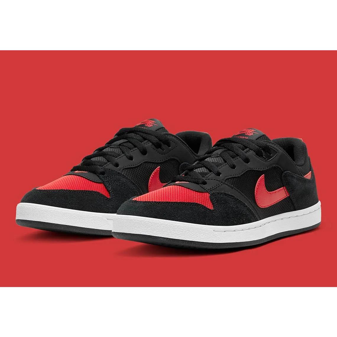 Nike Men`s SB Alleyoop Bred Skateboard Casual Shoes CJ0882-006