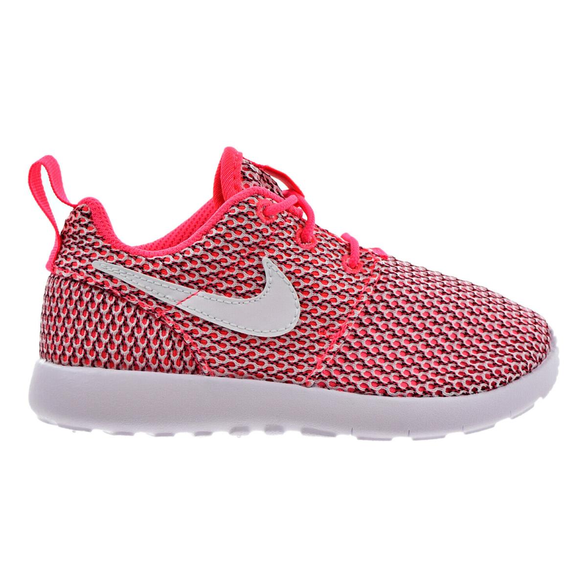 Nike Roshe One PS Little Kid`s Shoes Racer Pink-white-black 749422-615 - Racer Pink/White/Black