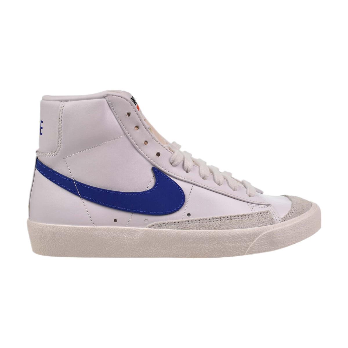 Nike Blazer Mid `77 Women`s Shoes White-royal-sail CZ1055-124 - White-Royal-Sail