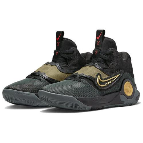 Nike KD Trey 5 X Basketball Sneakers Durant DD9538-010: Black/metallic Gold