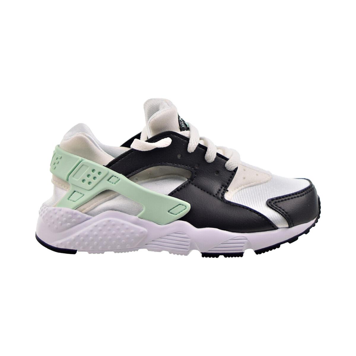 Nike Huarache Run PS Little Kids` Shoes White-off Noir-mint Foam 704949-116 - White-Off Noir-Mint Foam