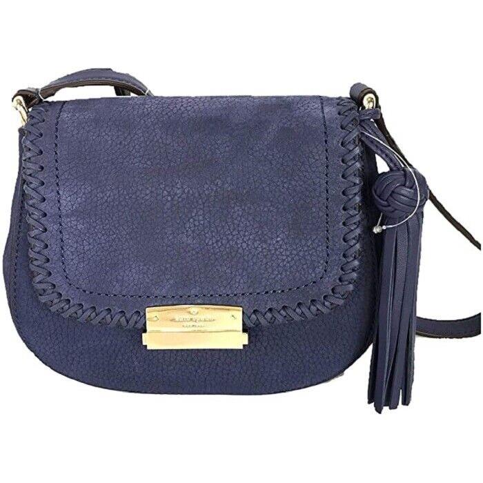 Kate Spade Women`s Adalise Crossbody Suede Leather Bag Diver Blue