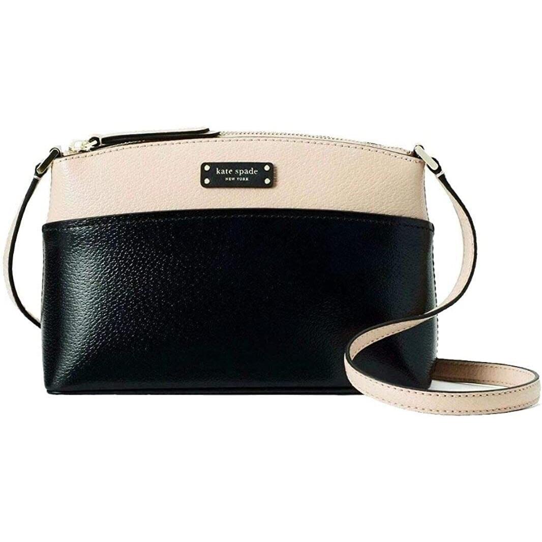 Kate Spade York Women`s Jeanne Crossbody Bag Warm Beige/black Size Medium