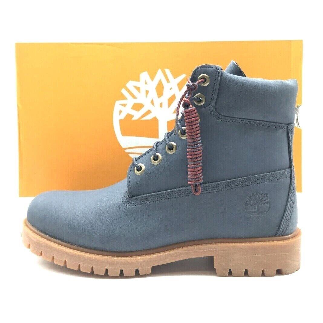 Men Timberland Premium 6-INCH Waterproof Boots DK Blue TB0A2N48 EP2 - DARK BLUE