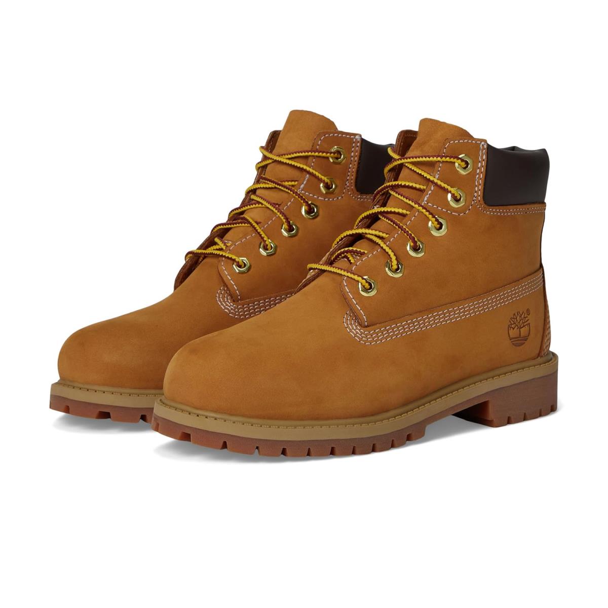 Children Unisex Boots Timberland Kids 6 Premium Waterproof Little Kid Wheat