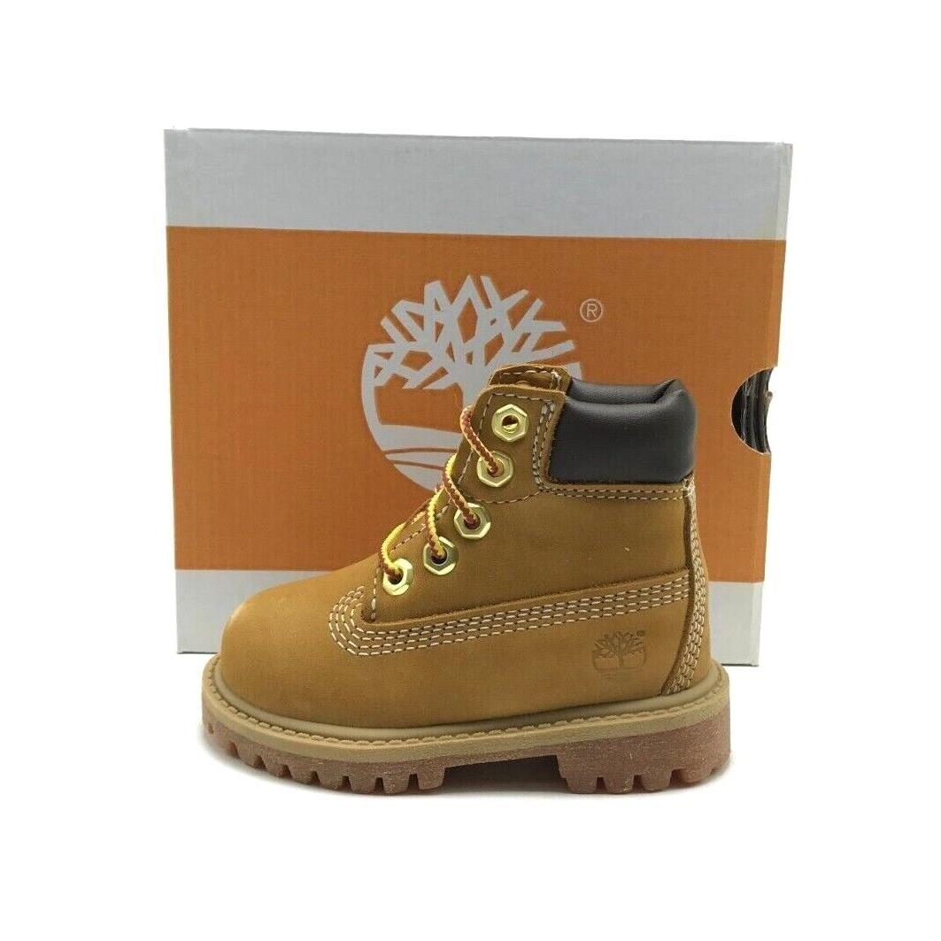 Toddler Timberland Premium 6 Waterproof Boots TD Wheat TB012809 713