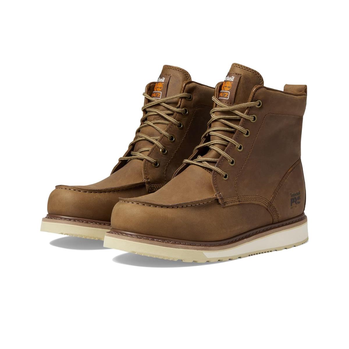 Man`s Boots Timberland Pro Wedge 6 Soft Toe Coconut 1