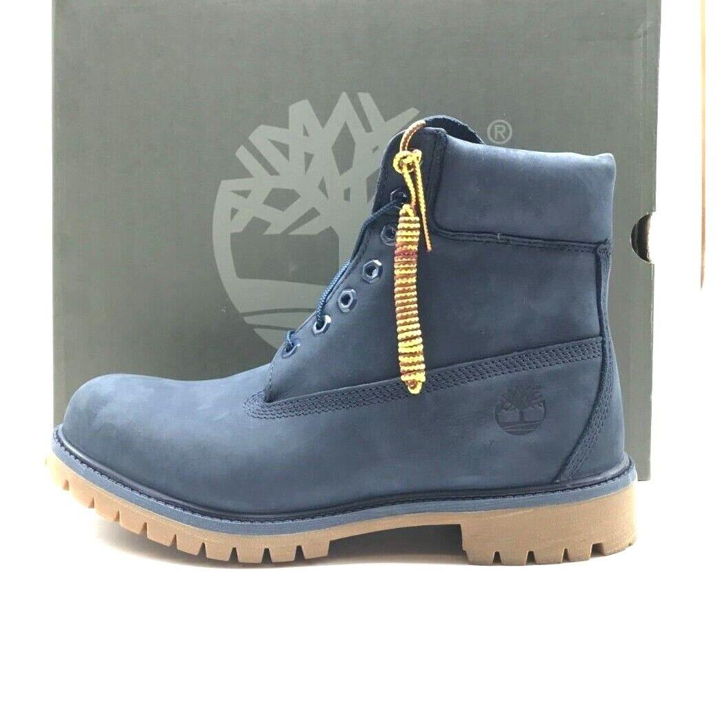 Men Timberland Premium 6-INCH Waterproof Boots Medium Blue TB06718B 484