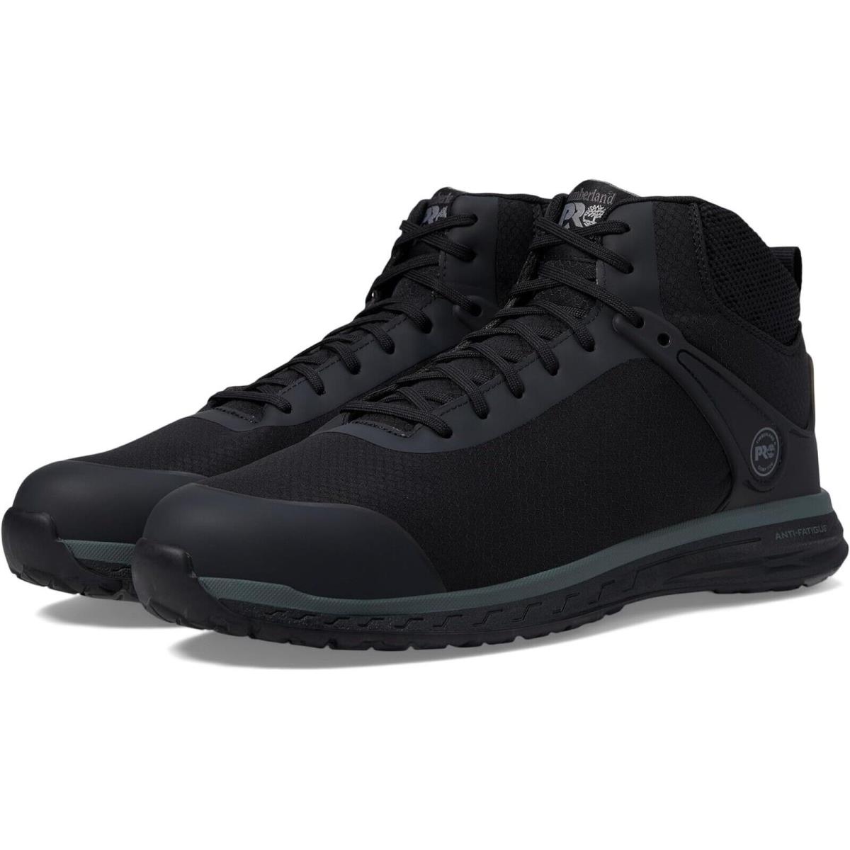 Timberland Pro Z14112 Men`s Black Drivetrain Mid Comptoe Boot Size 14W