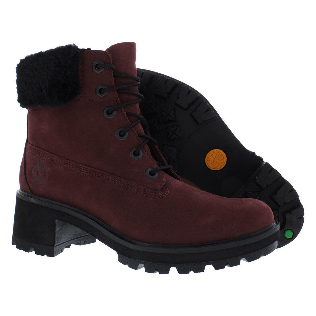 Timberland Kinsley 6 In Waterproof Boot Womens Shoes Size 9 Color: Burgundy