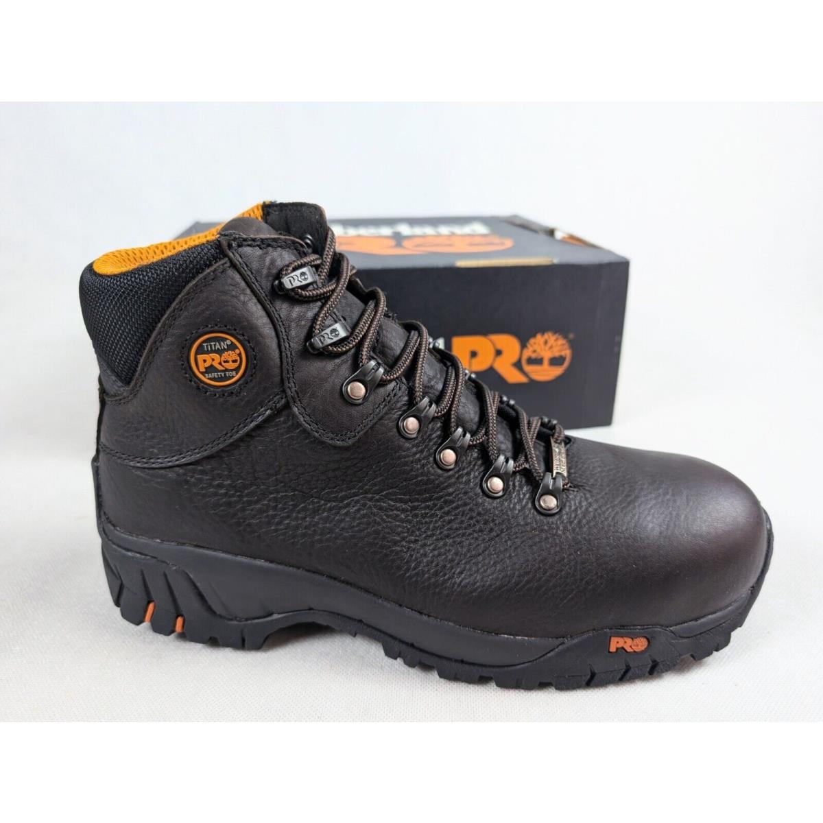 Timberland Pro Men`s Titan Trekker Alloy Safety Toe Waterproof Industrial 9.5 W