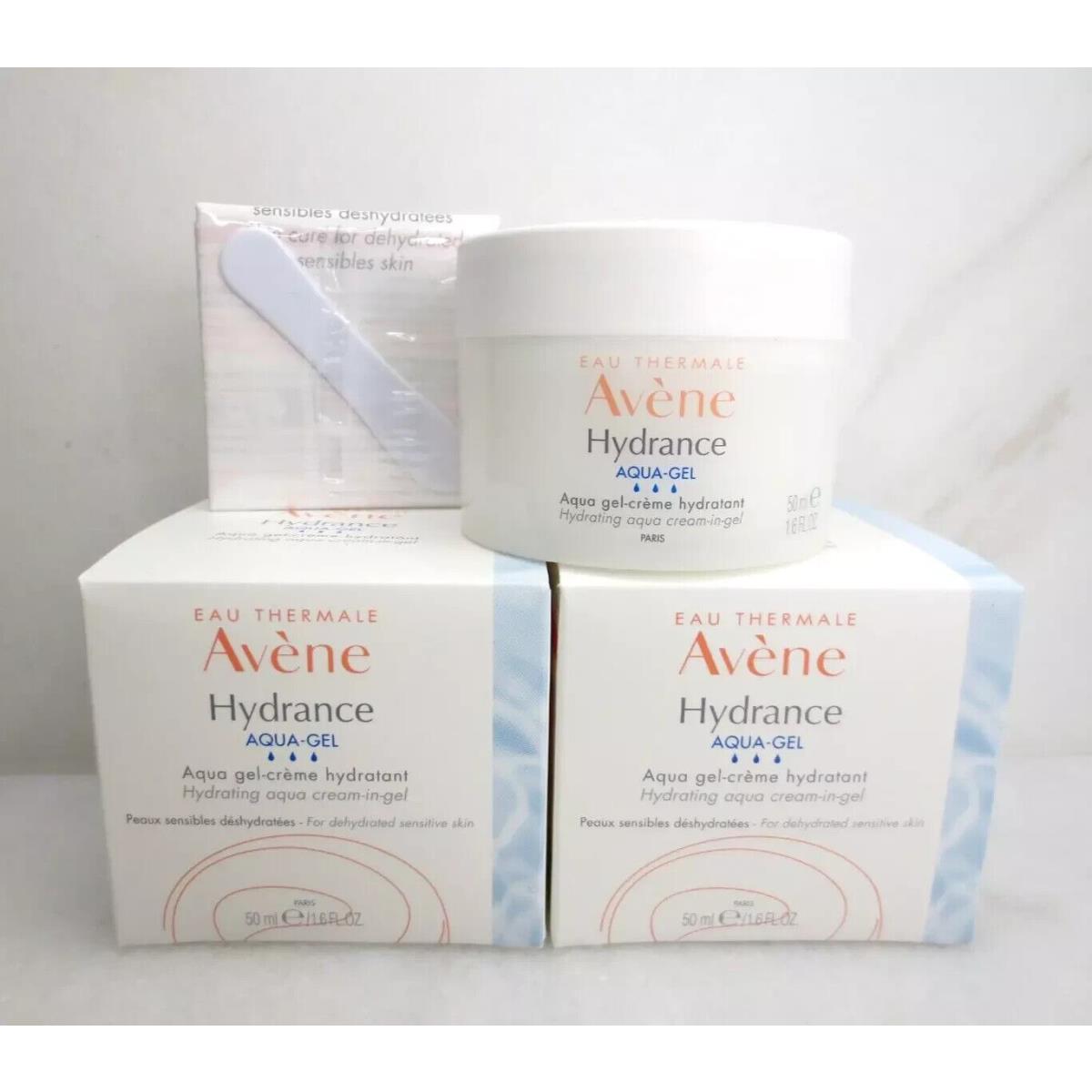 Avene Hydrance Aqua Gel Hydrating Aqua Cream IN Gel 1.6 OZ 2PCS Set Exp: 02/27