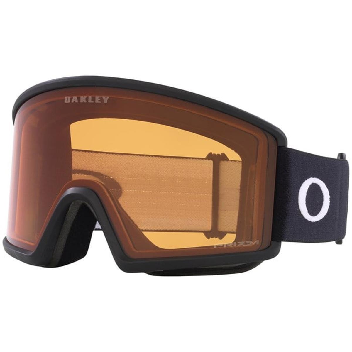 Oakley Target Line L Goggles Matte Black with Prizm Dark Grey Lens 2024 MATTE BLACK with Prizm Persimmon Lens