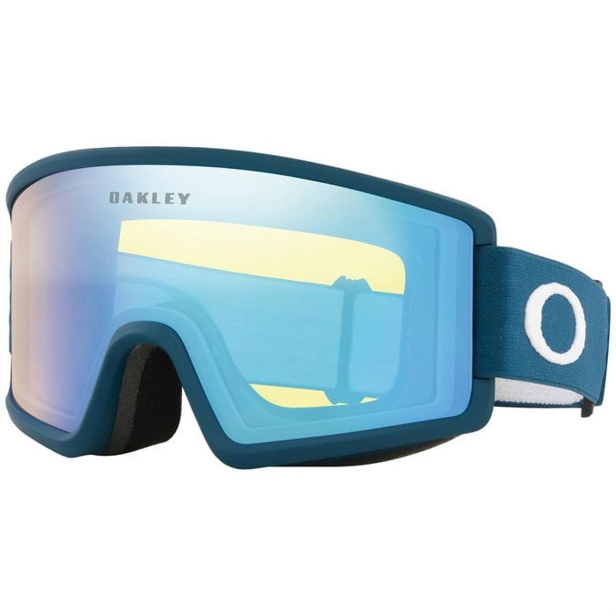 Oakley Target Line L Goggles Matte Black with Prizm Dark Grey Lens 2024 POSEIDON with HI YELLOW Lens