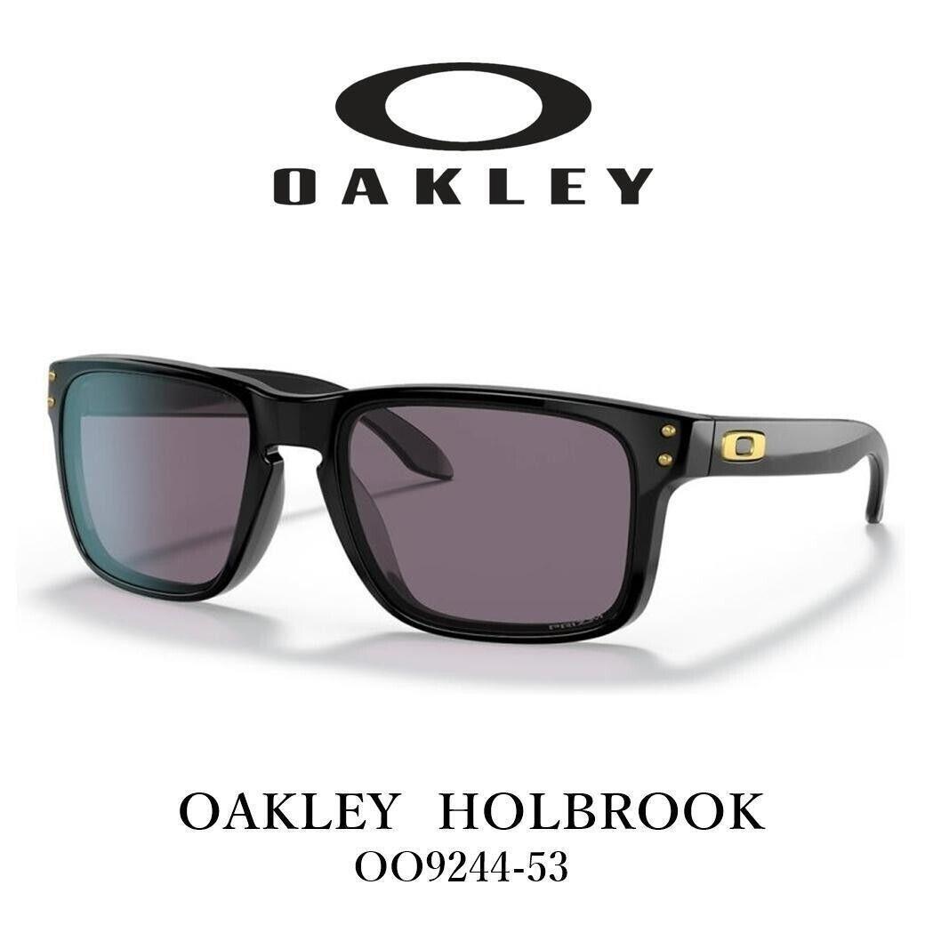 Oakley Sunglasses Holbrook Asian Polished Black Prizm Grey OO9244-53