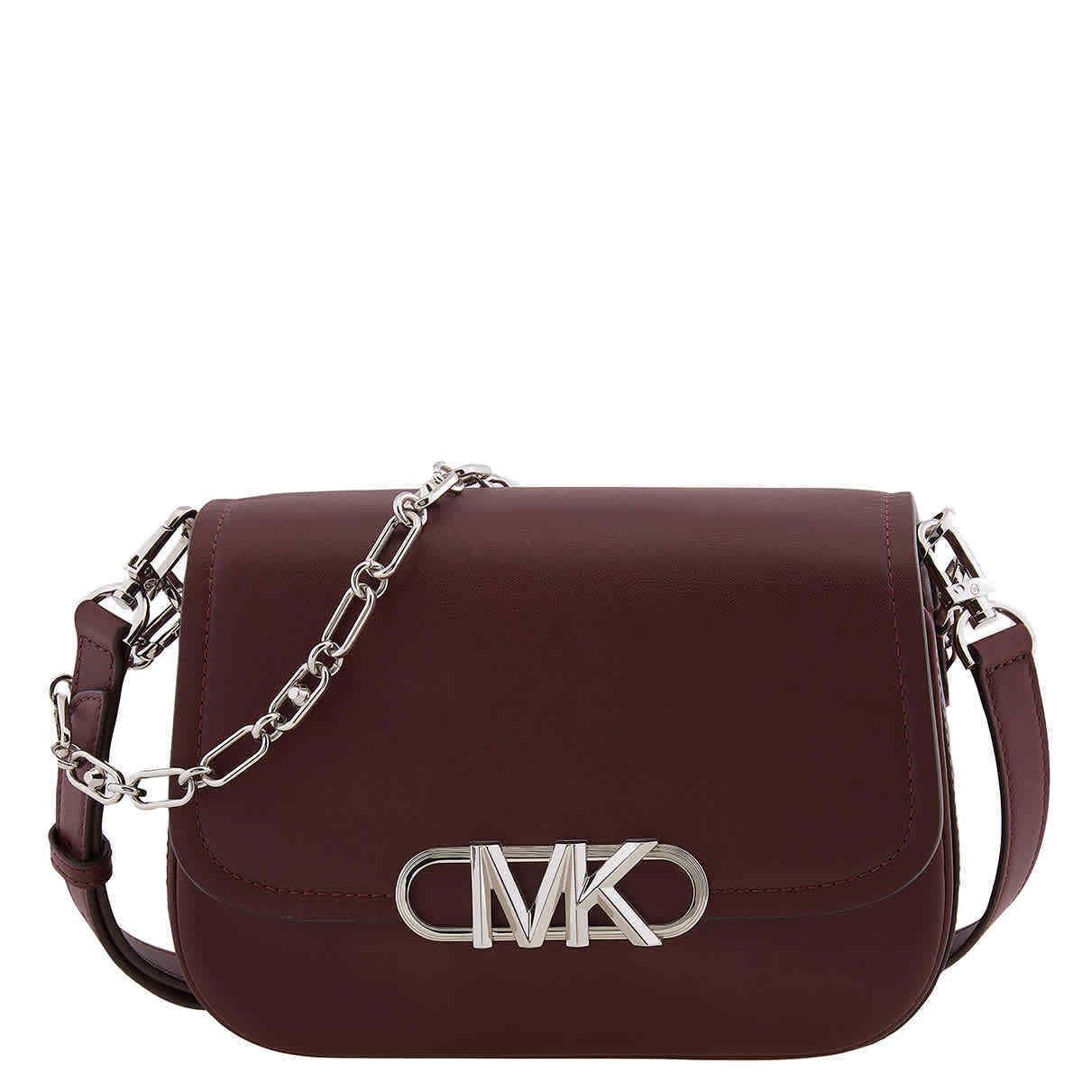 Michael Kors Merlot Leather Medium Parker Messenger Bag 30F2S7PC5L-580