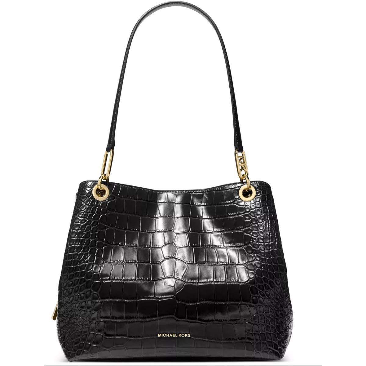 Michael Kors Kensington Large Shoulder Tote Black