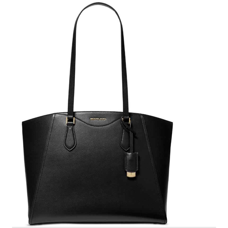 Michael Kors Large Leather Tote Black