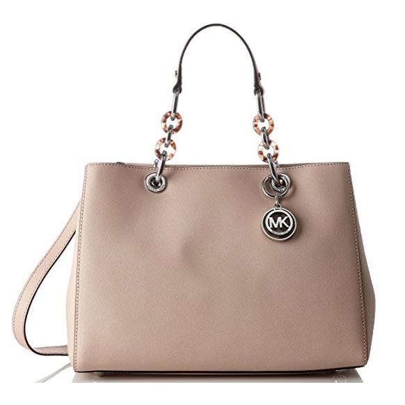 Michael Kors Cynthia Medium Satchel Ballet Pink