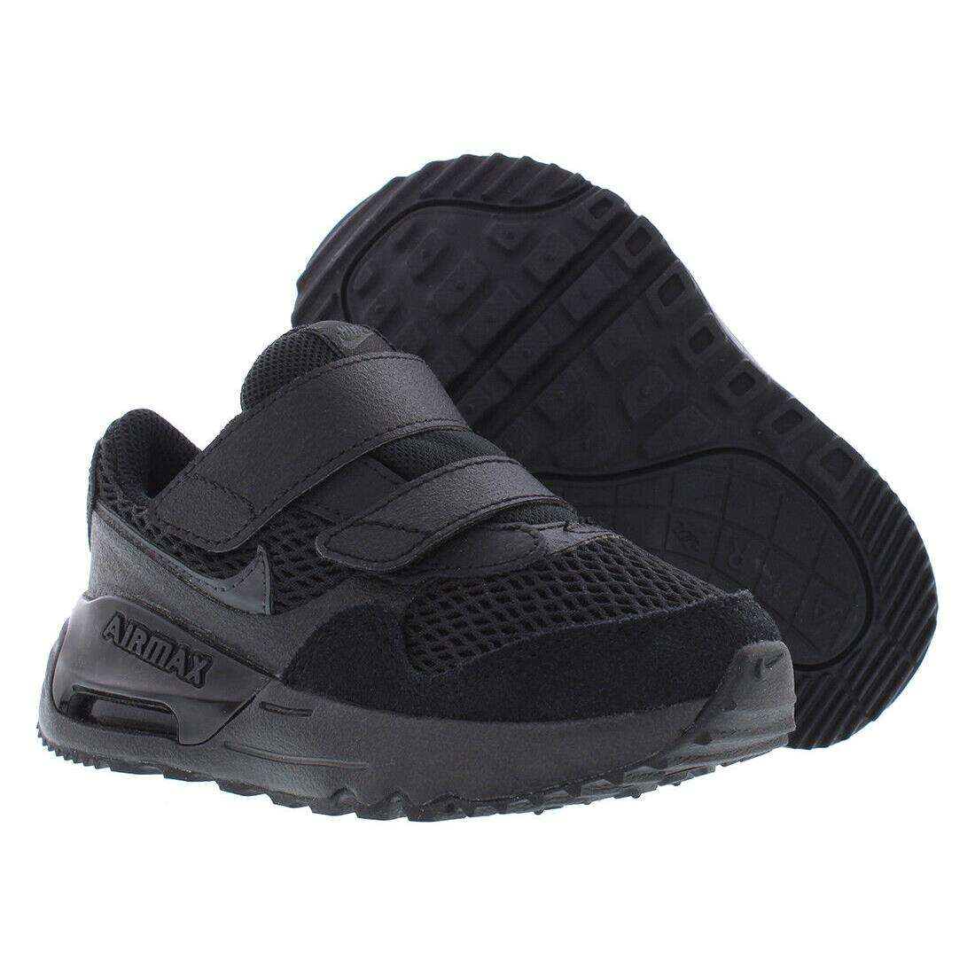 Nike Air Max Systm Infant/toddler Shoes Size 7 Color: Black/anthracite/black