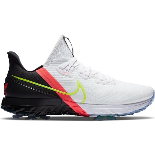 Nike Air Zoom Infinity Tour Golf Wide `white Crimson Volt` Sz 8.5