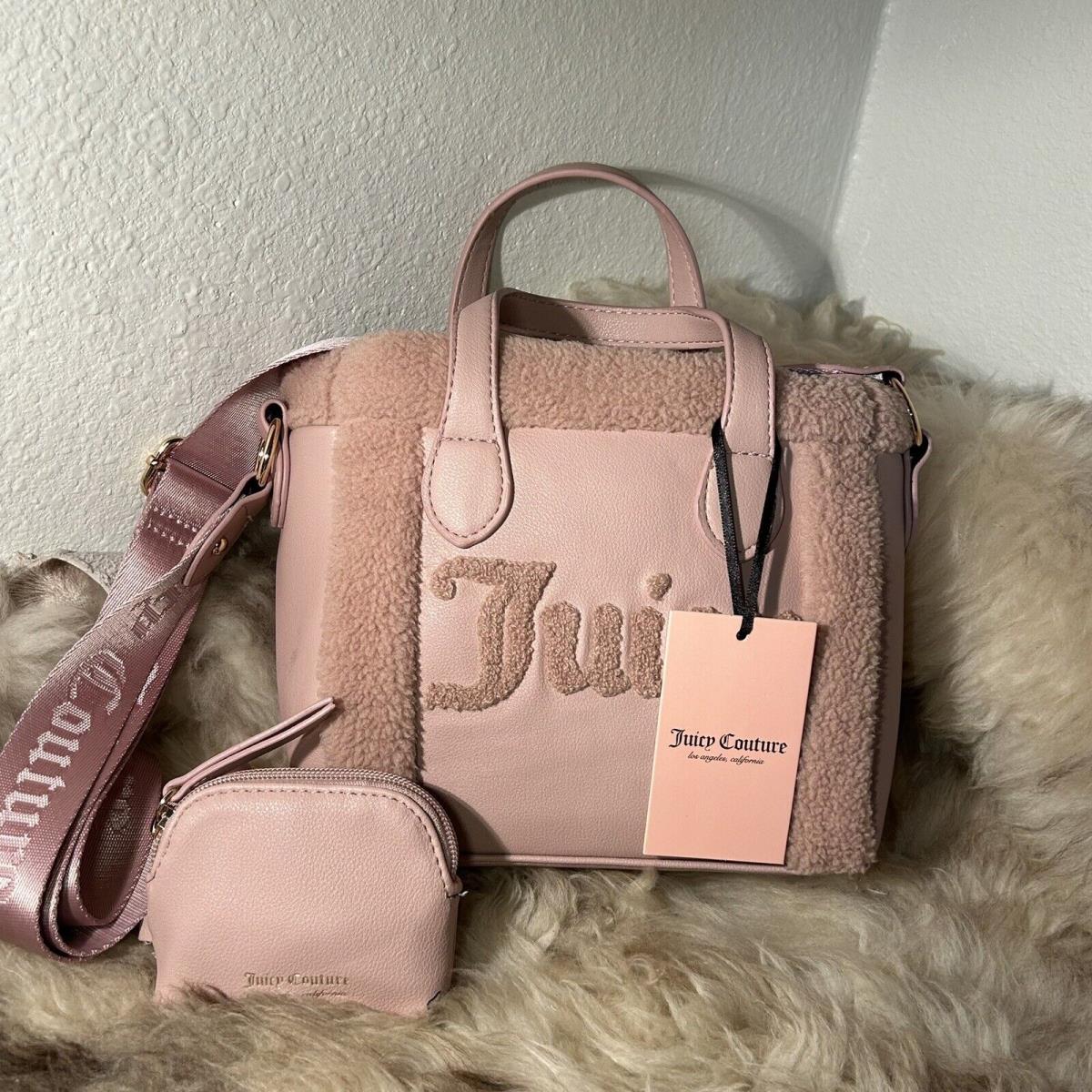 Juicy Couture Silver Lining Mini Tote - Dusty Blush