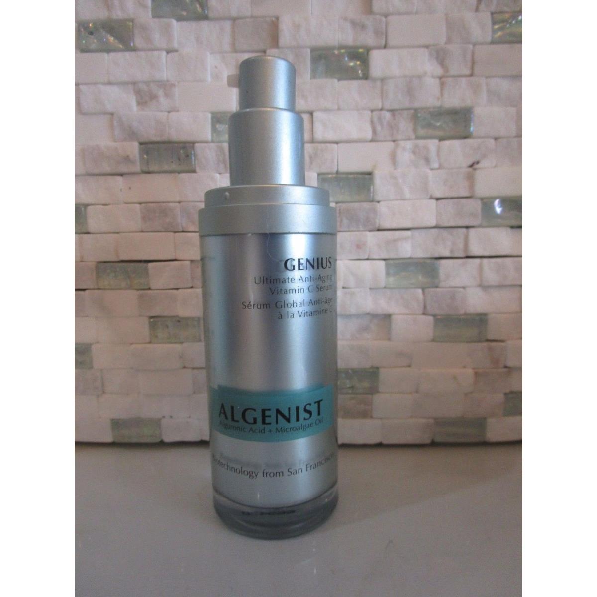 Algenist Genius Ultimate Anti-aging Vitamin C Serum 1 OZ NO Cap