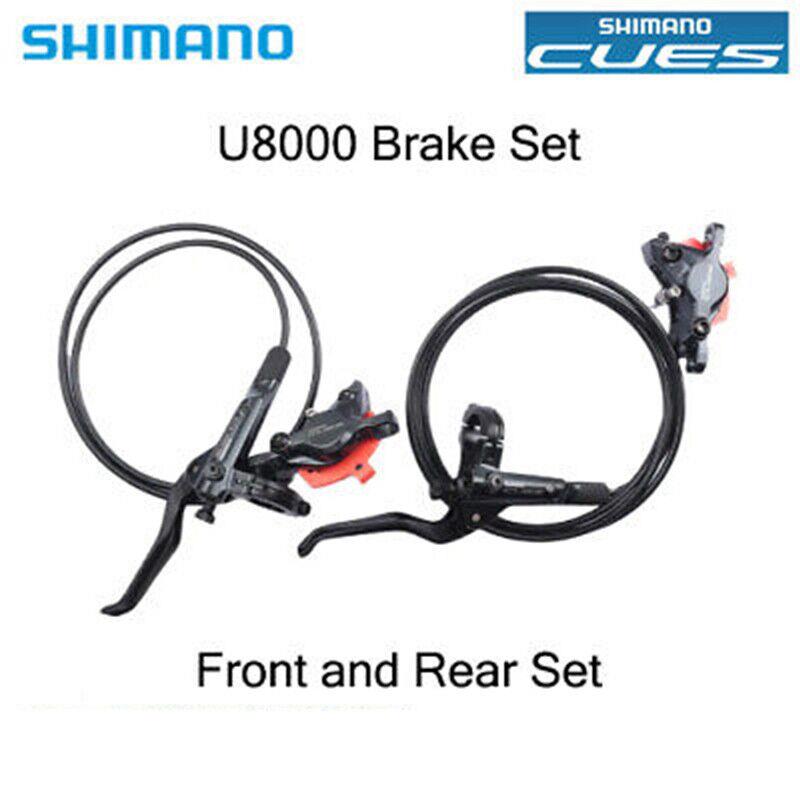 Shimano Cues BL-U8000 BR-U8000 Hydraulic F+r Disc Brake Set