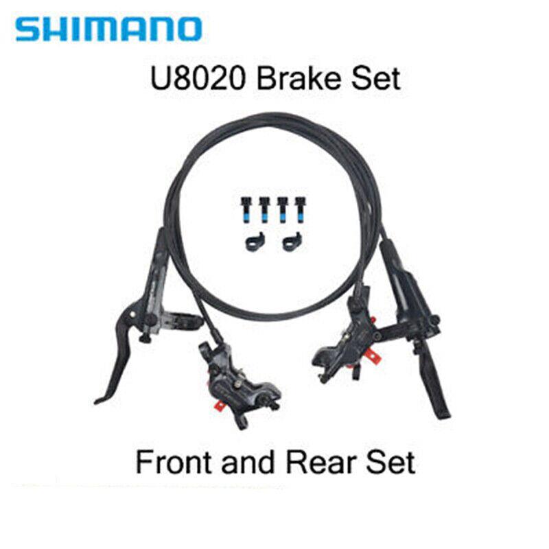 Shimano Cues BL-U8000 BR-U8020 4 Piston Hydraulic Disc Brake Set