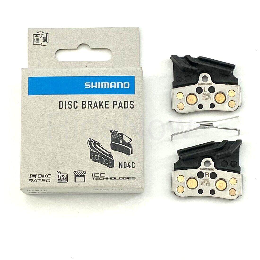 Shimano N04C Metal Deore Xtr XT Slx Brake Pads Fit M9120 M7120 M8120