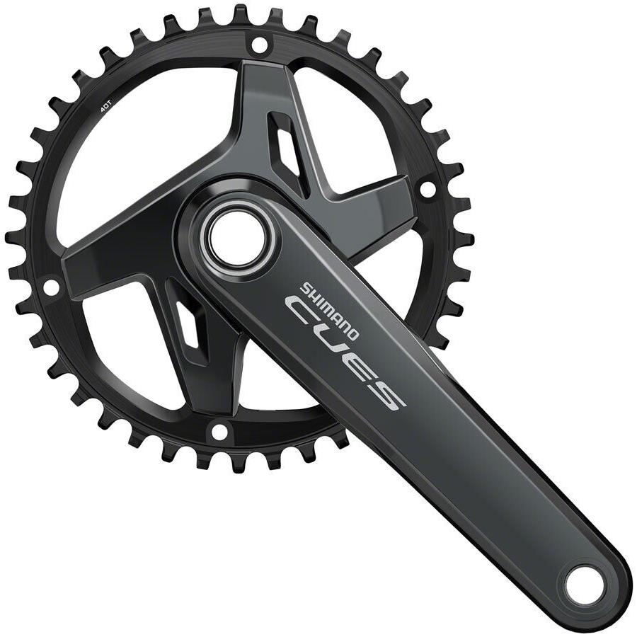 Shimano Cues FC-U8000-1 Crankset - 175mm 9/10/11-Speed 40t Asymmetric 96 Bcd