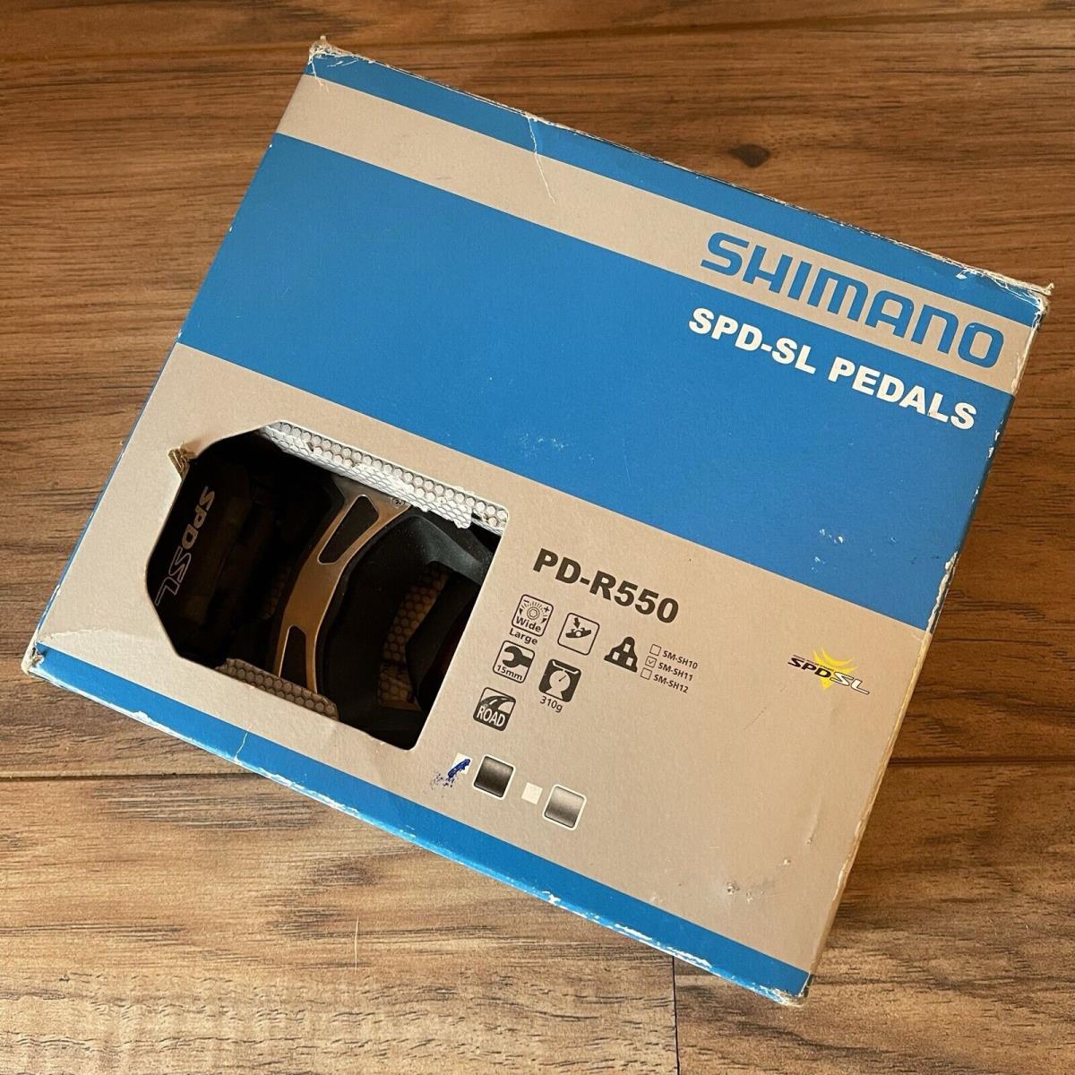 Shimano PD-R550 Spd-sl Road Pedals Cleats