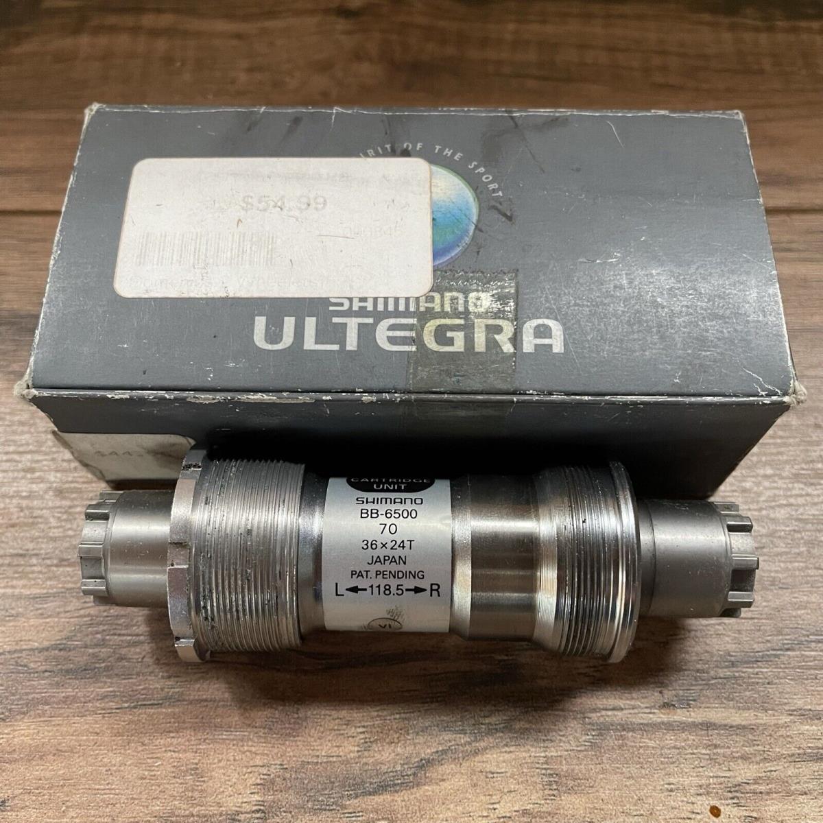 Nos Shimano Ultegra BB-6500 Italian Thread Octalink V.bottom Bracket 70 x 118.5