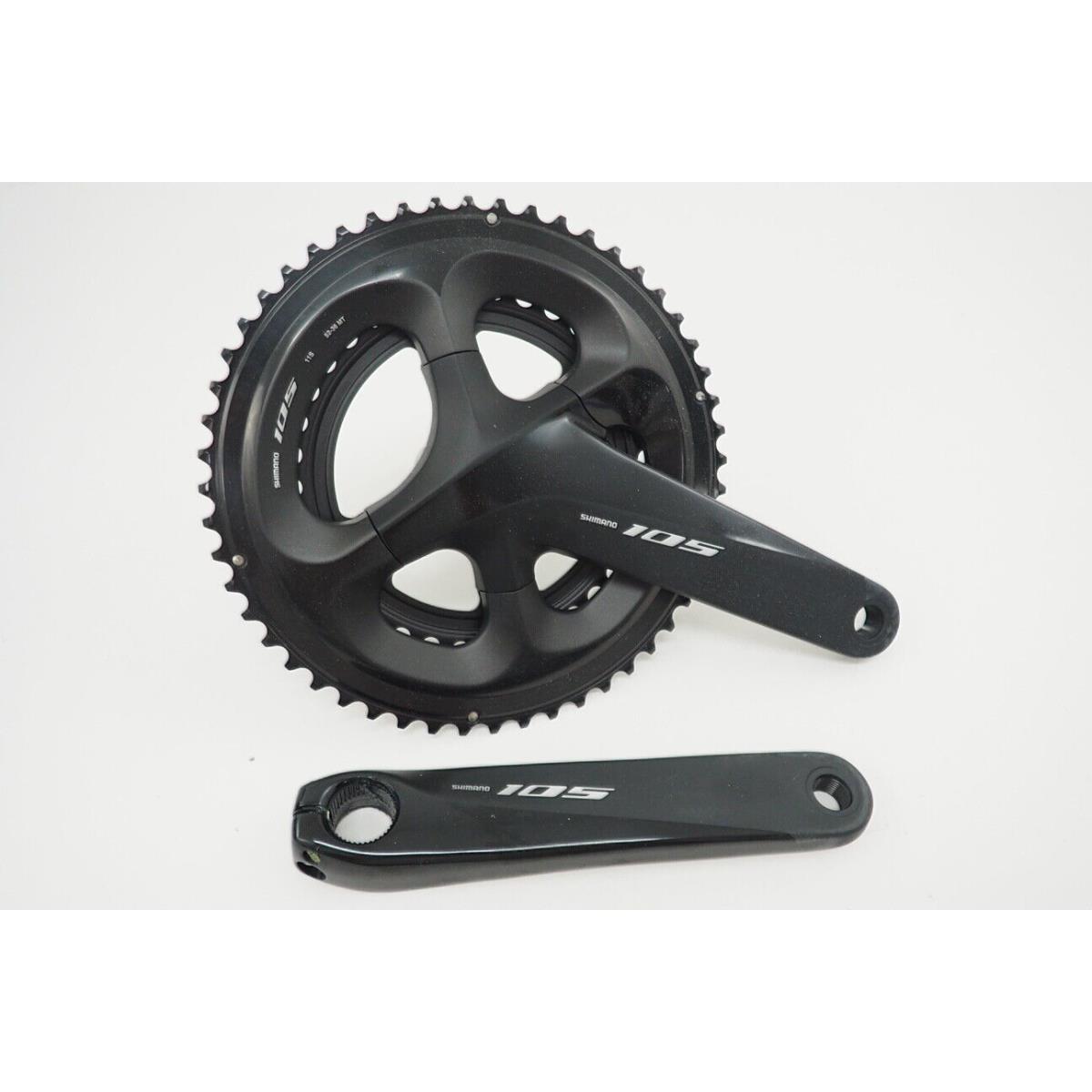 Shimano 105 FC-R7000 175mm 52/36t 2x11-Speed Road Bike Crankset