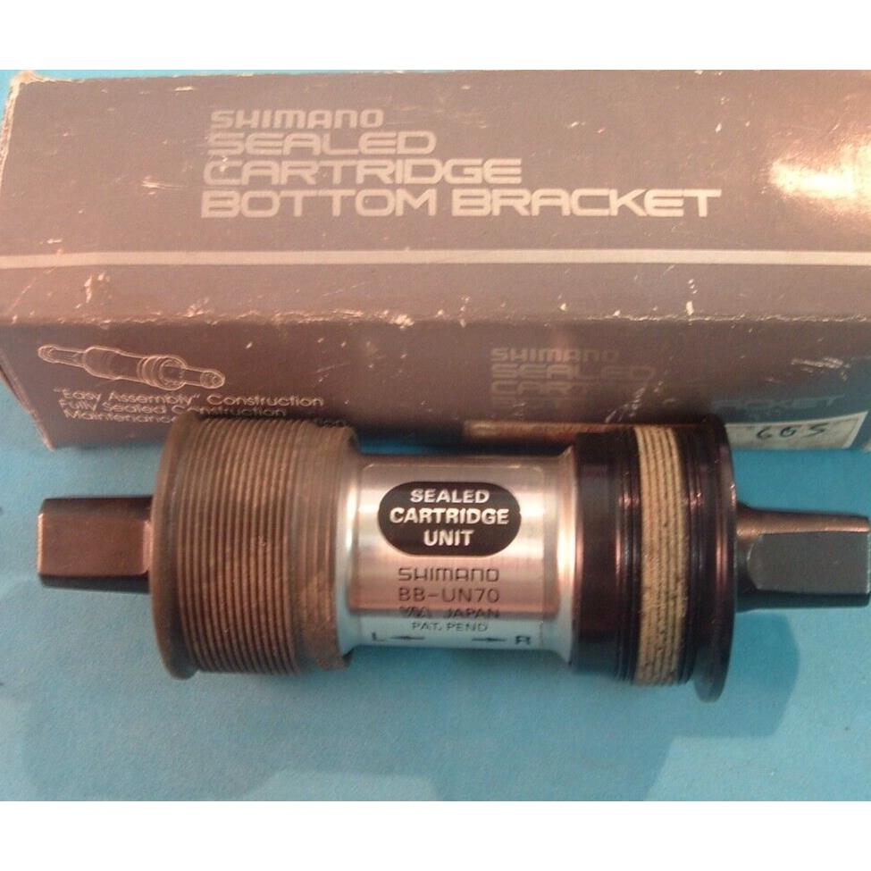 Shimano BB-UN70/Road Mtb Cartridge New/nos Bottom Bracket-70x114.5MM