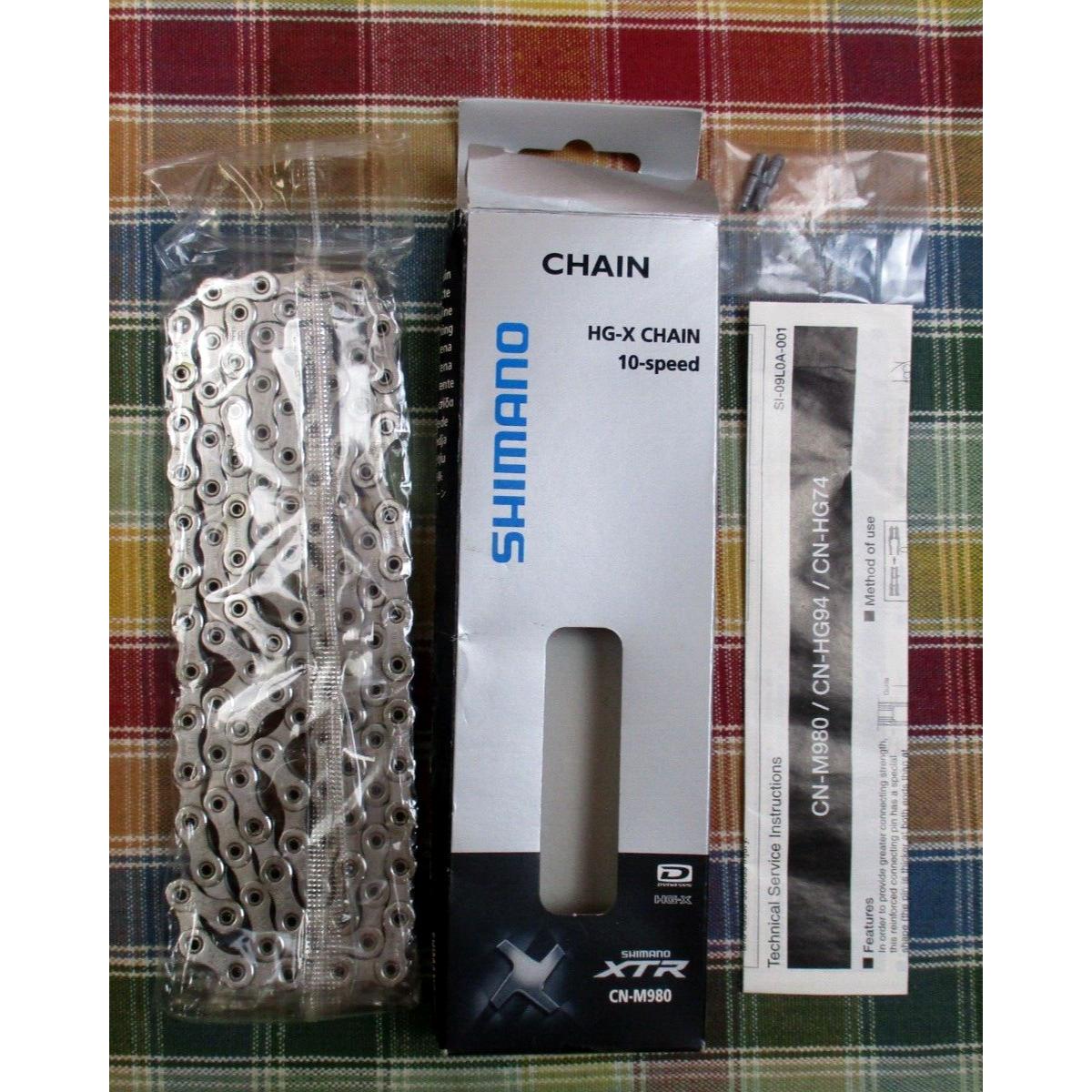 Shimano Xtr Bicycle Chain CN-M980 10 Speed 7321