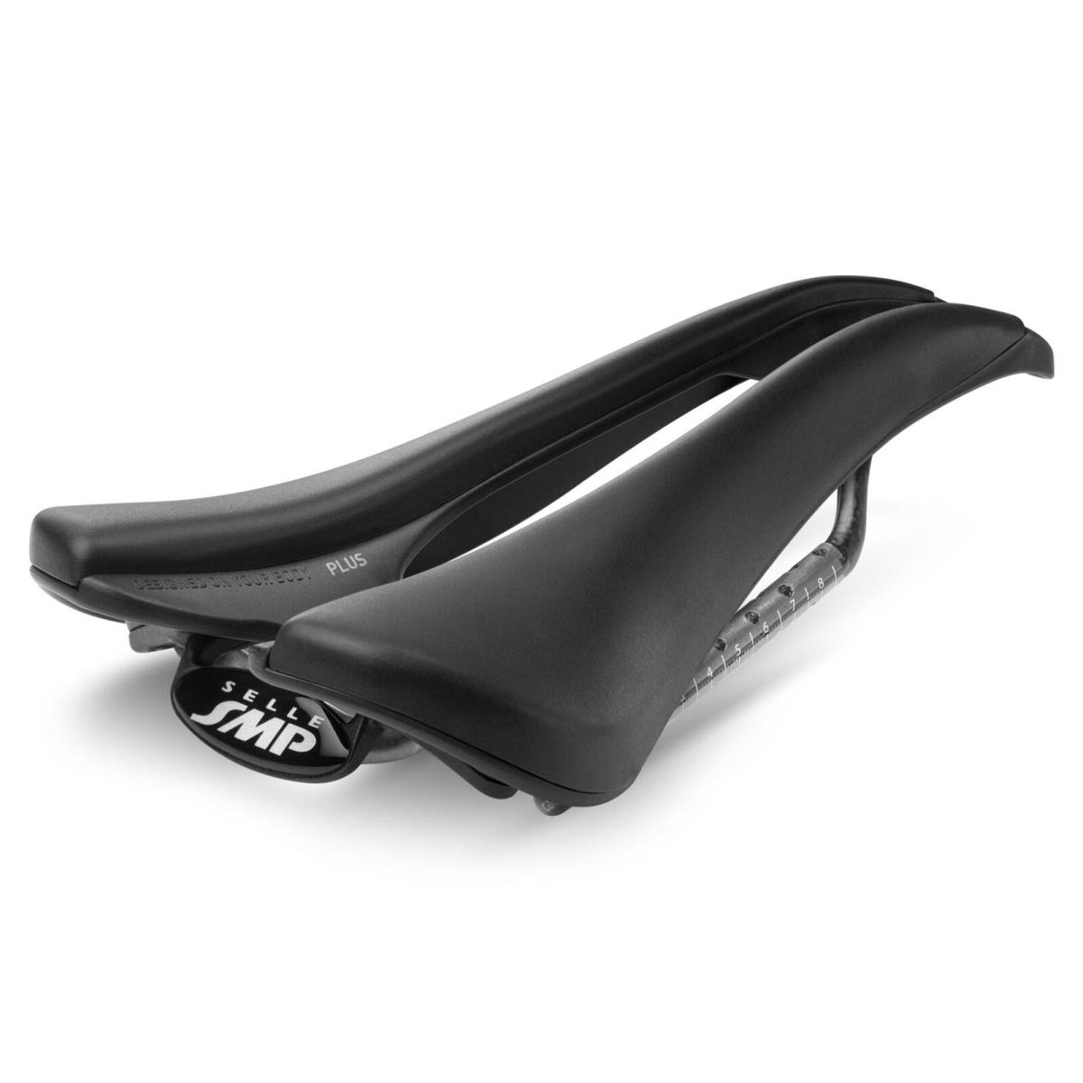 Selle Smp Evo Plus Saddle with Carbon Rails Black