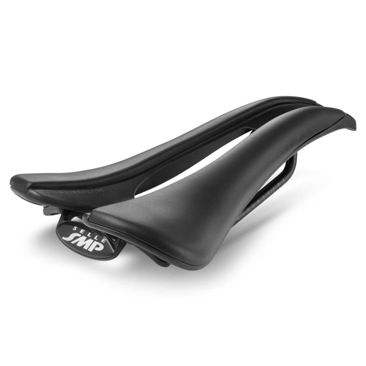 Selle Smp Evo Saddle with Steel Rails Black