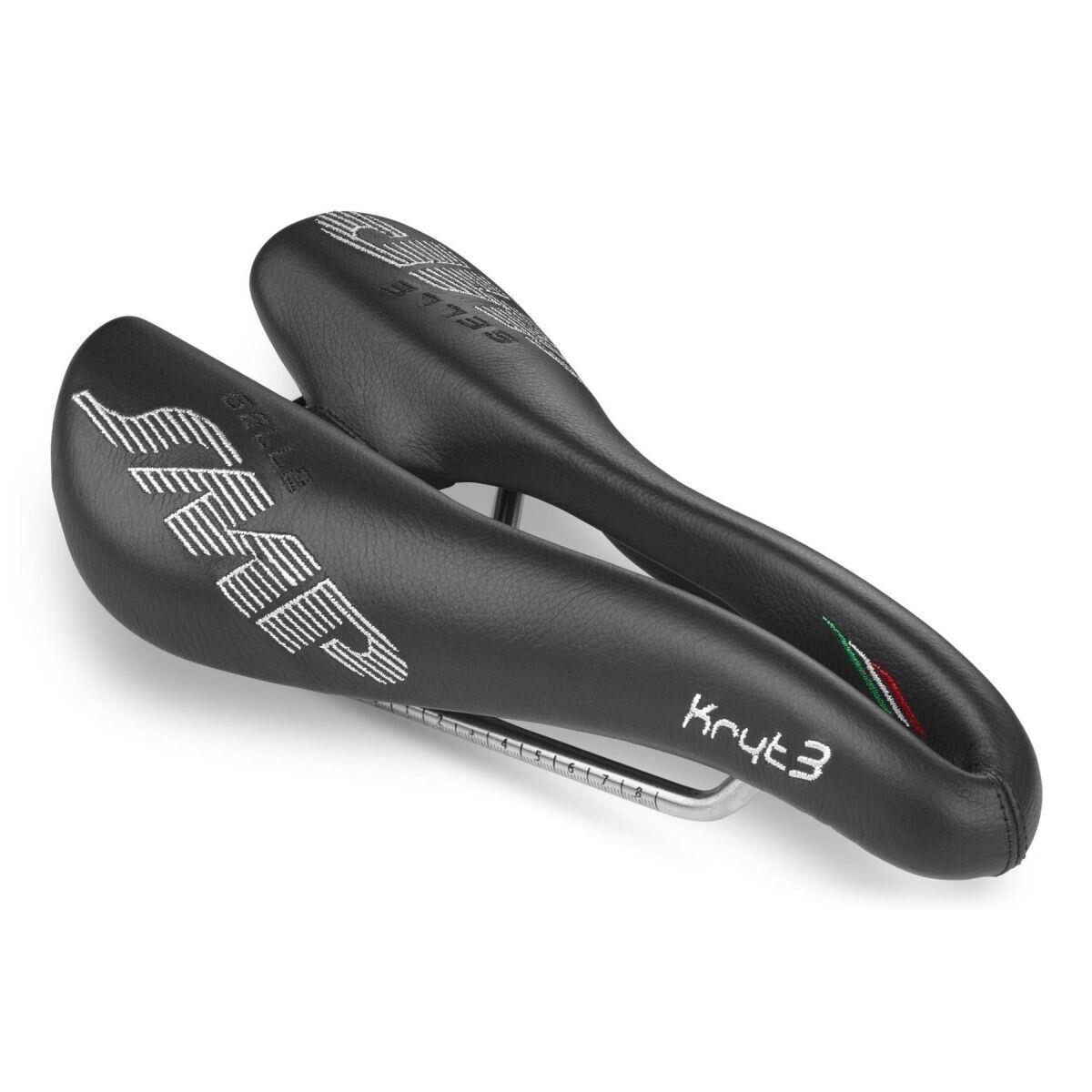 Selle Smp Kryt 3 Criterium Bicycle Saddle - Black - Made in Italy