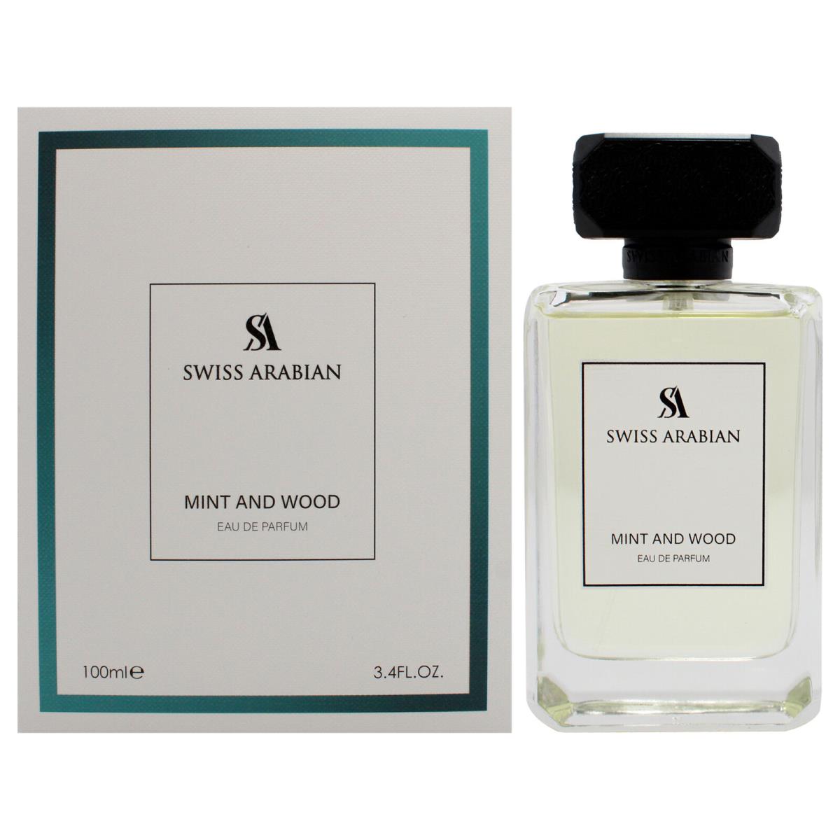 Mint and Wood by Swiss Arabian For Men - 3.4 oz Edp Spray