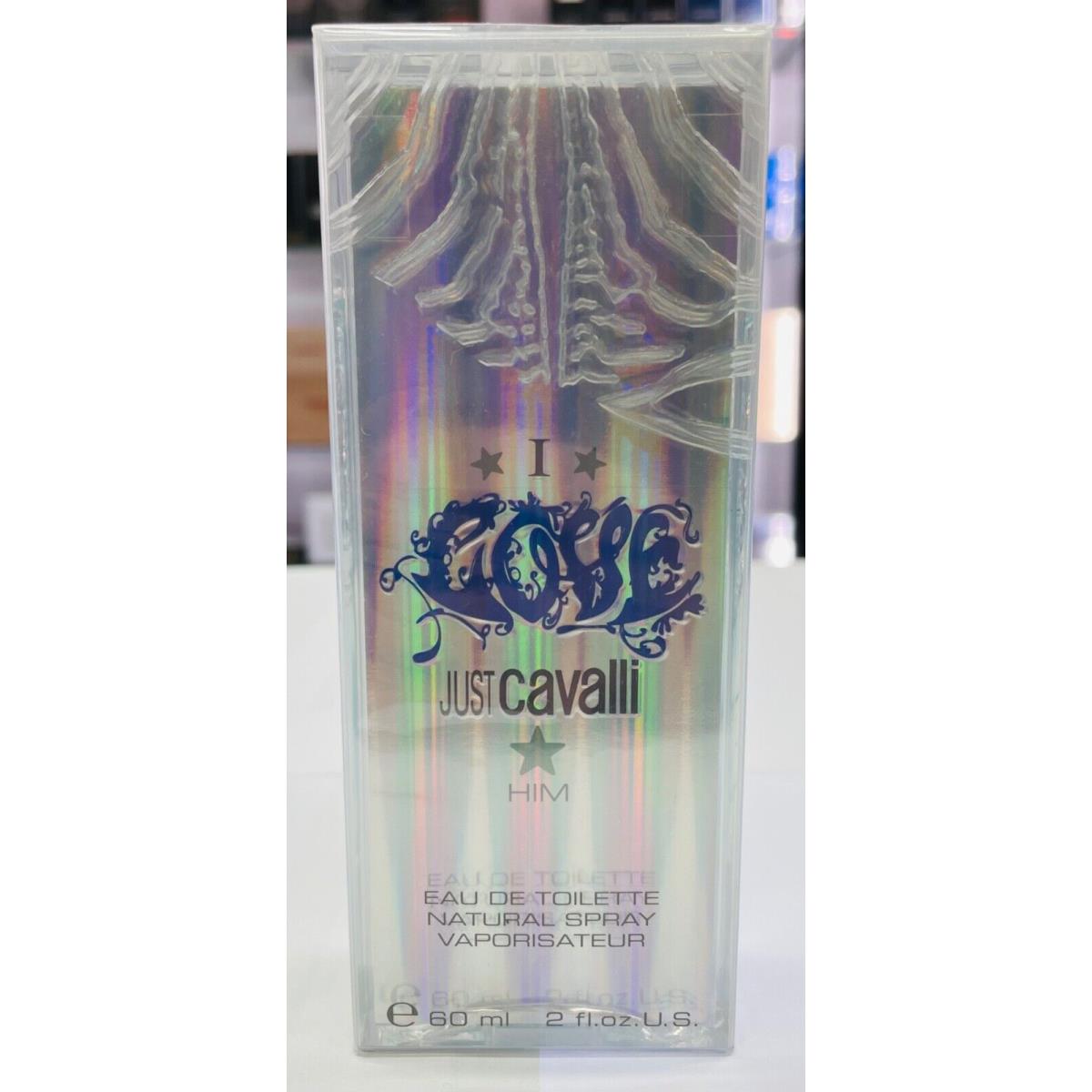 Just Cavalli I Love Him by Roberto Cavalli Men Edt 2.0oz/60ml