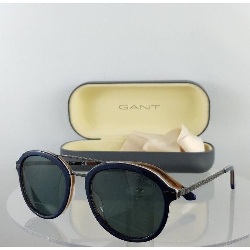 Roberto Cavalli Gant Sunglasses GA7100 91D Navy Silver Frame 7100 Polarized