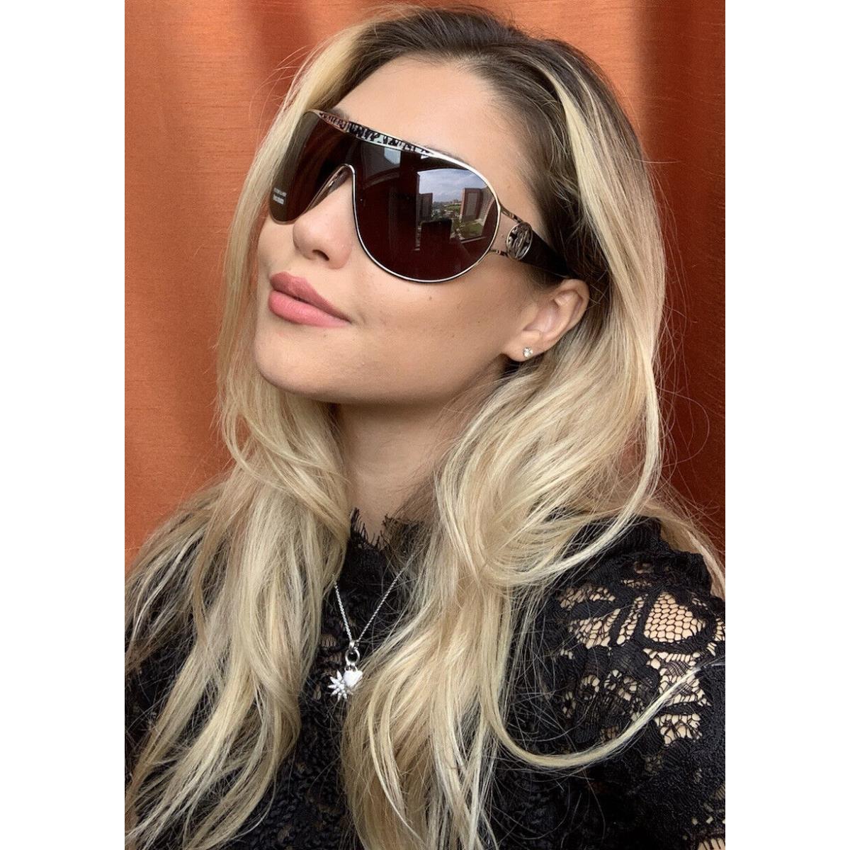 Roberto Cavalli Marotiri 720S 16A Shield Oversized Women`s Sunglasses D